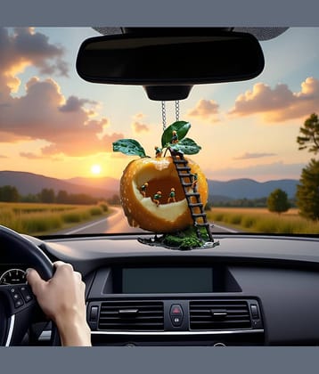 3Mads Polyresin Car Hanging For Car ( Pack of 1 )