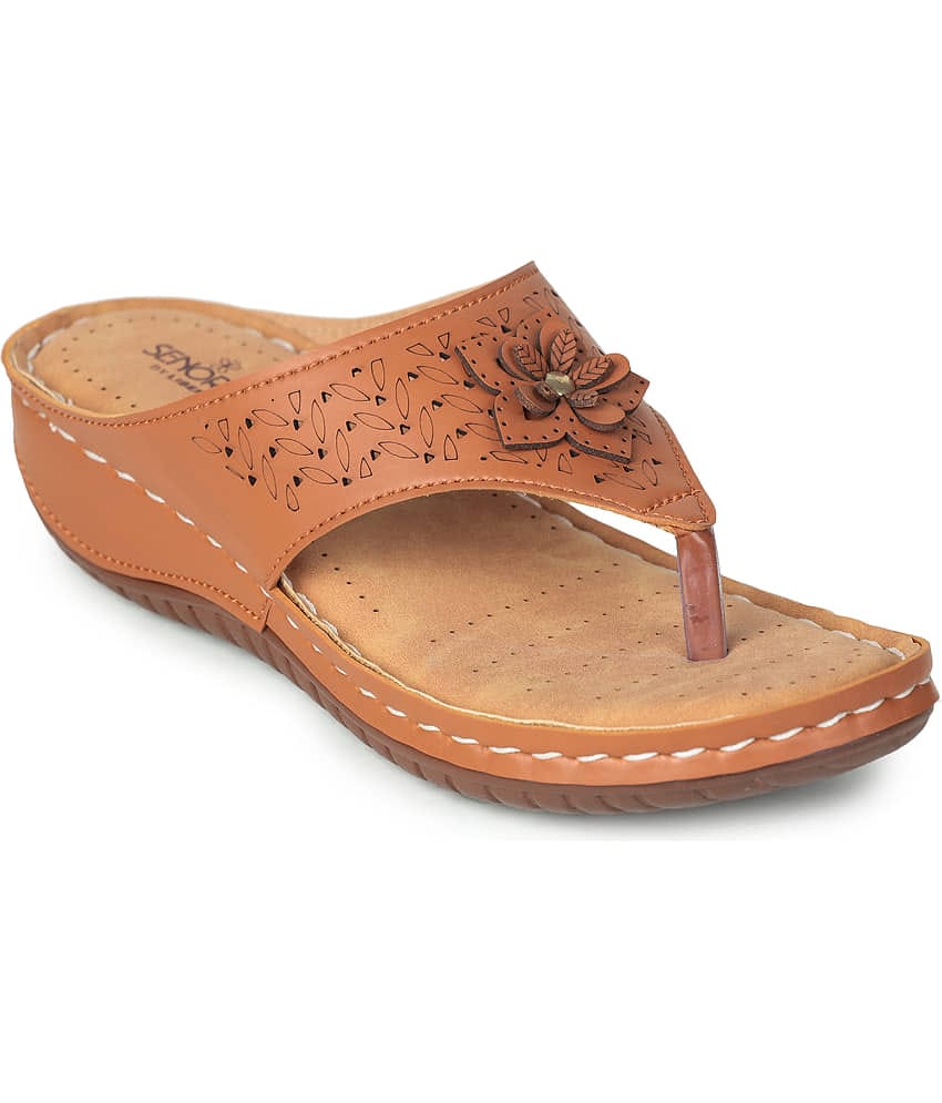 Liberty - Tan Women's Flats