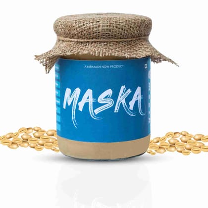 Maska All-Natural Unsweetened Natural Peanut Butter Smooth 300 G