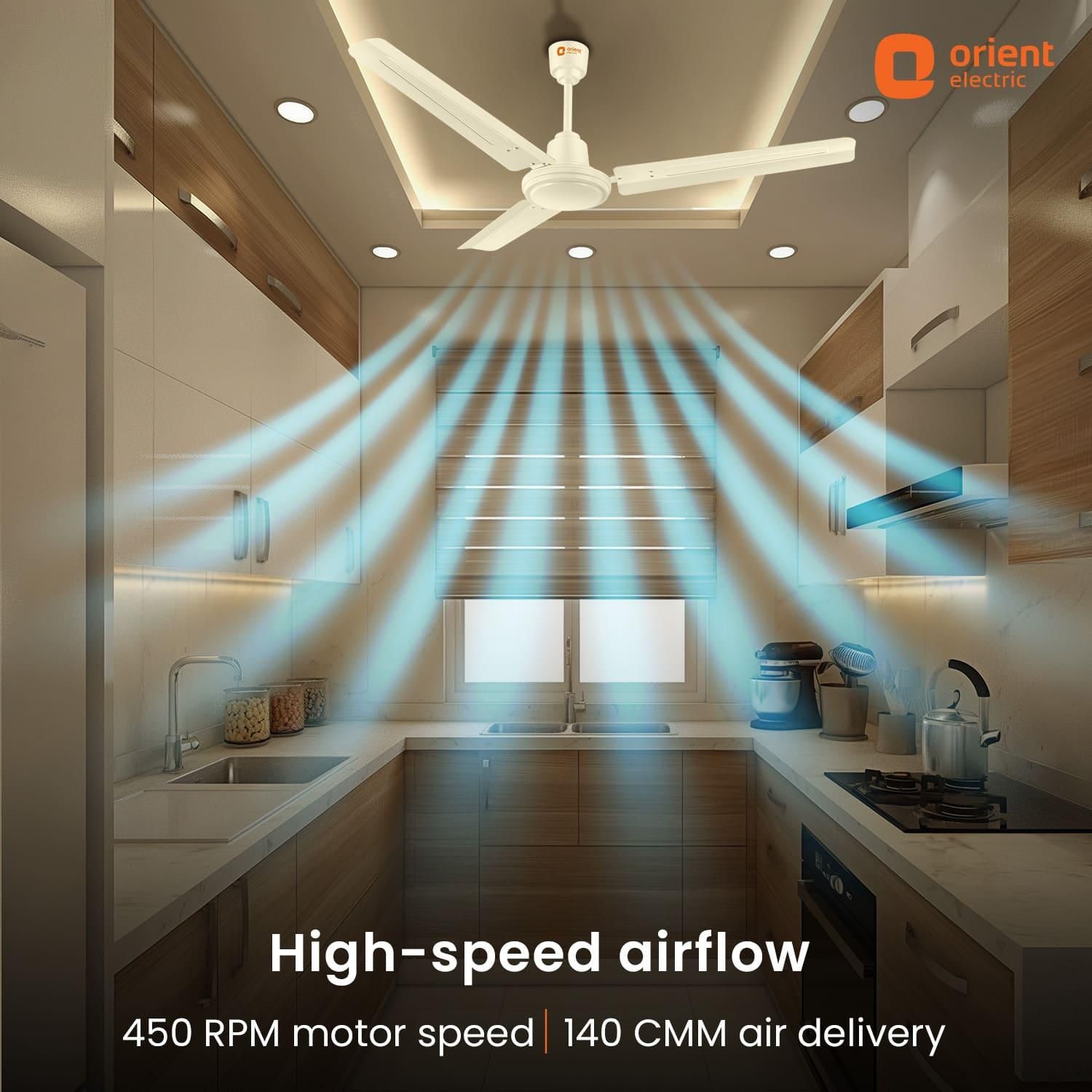 Falcon 400 Ceiling Fan | 5-Year Warranty Falcon 400 Ceiling Fan | 5-Year Warranty - 1400MM / Brown