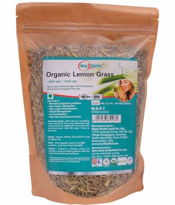Way2Herbal Lemongrass Raw Herbs 200 Gm Pack of 1