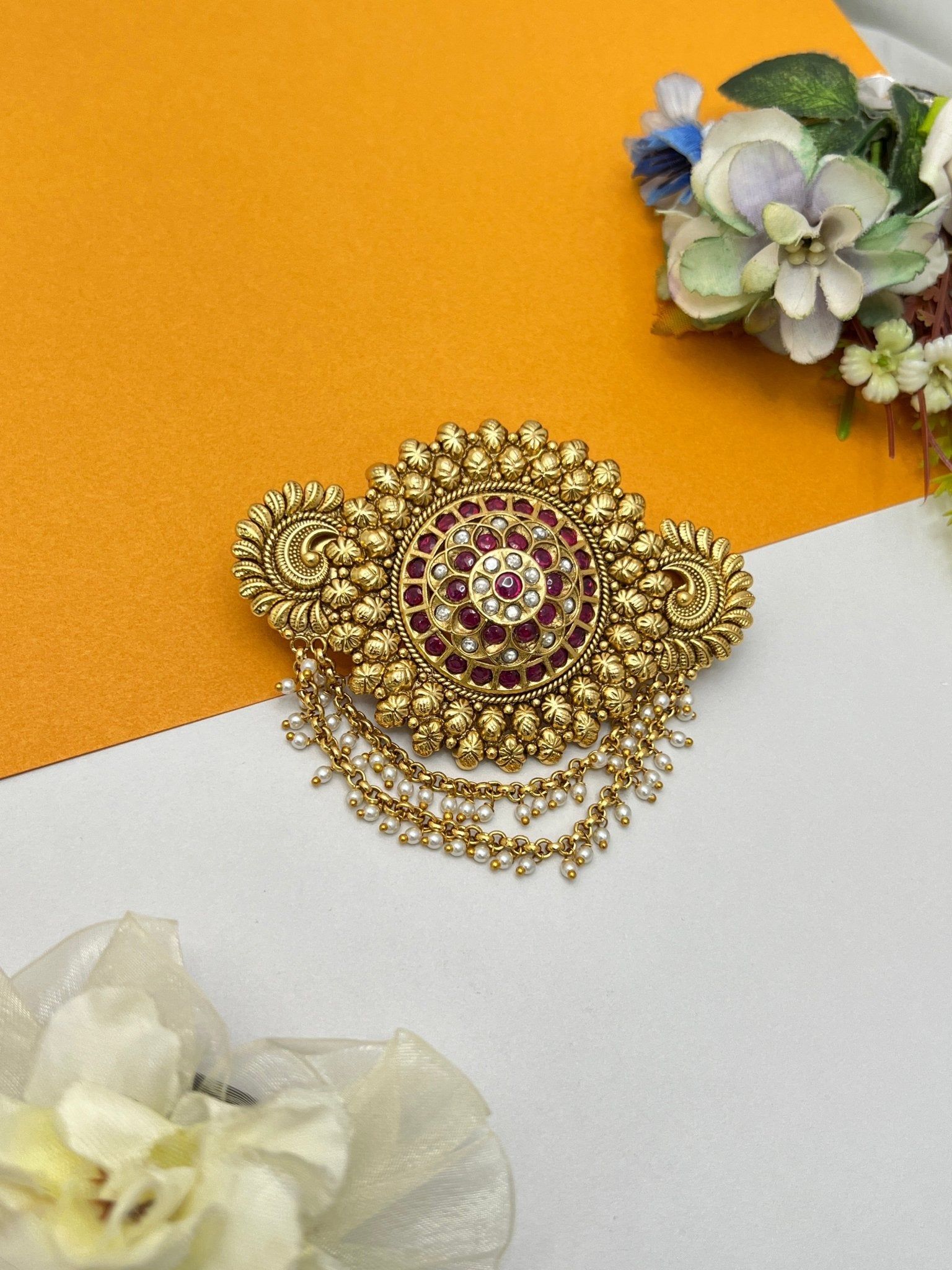 Antique Hair Clip 038
