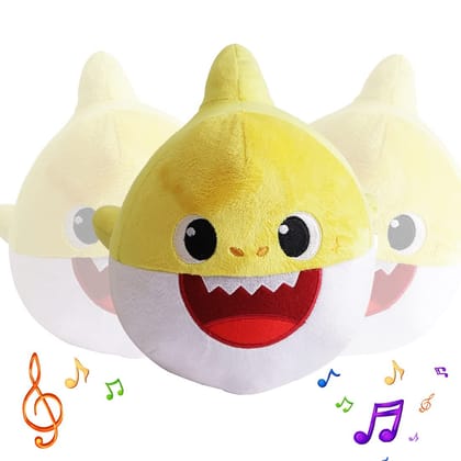 Baby Shark Plush Dance Along with Plush Toy for Kids 1 Year and Above (Yellow) Baby Shark Plush Dance Along with Plush Toy for Kids 1 Year and Above (Yellow)