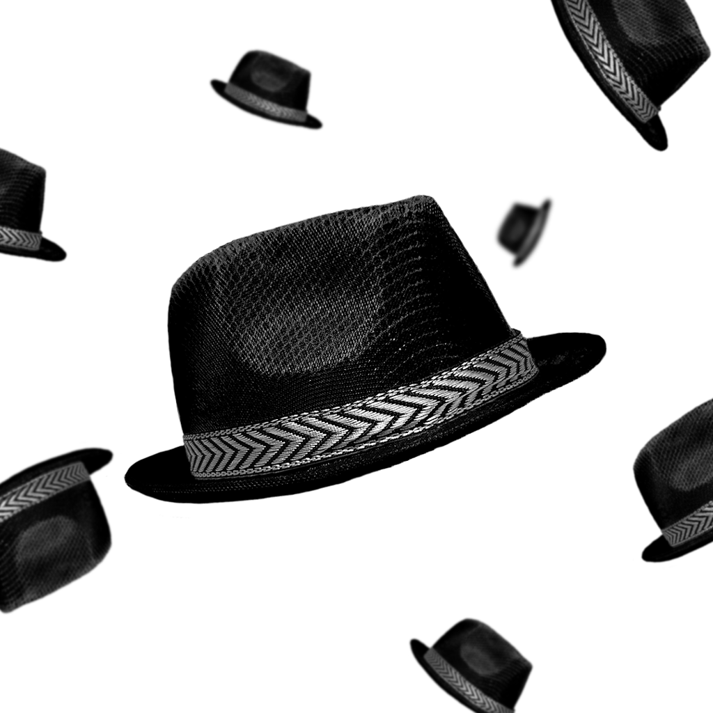 Black Fedora Hat