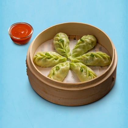Veg Darjeeling Momo With Momo Chutney (Choose Steamed/ Fried)