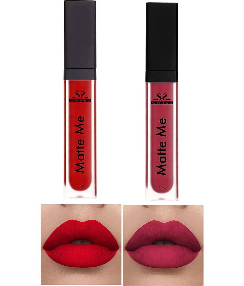 ssworld Apricot Matte Lipstick 8