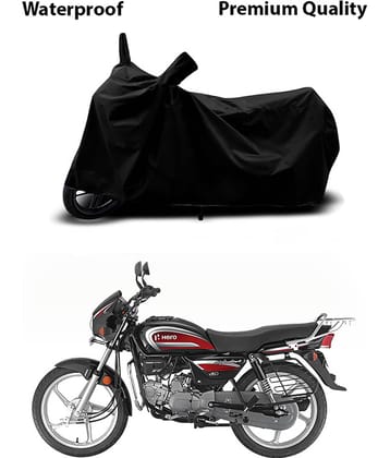 EGAL Bike Body Cover for Hero Splendor+ New ( Pack of 1 ) , Black
