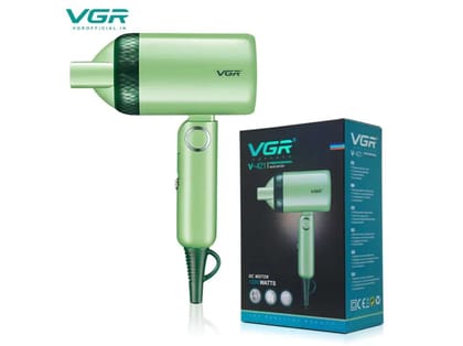 VGR V-421 Professional Hair Dryer (1200 W, Green)