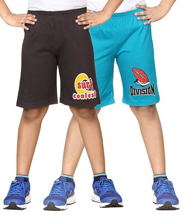Dongli Pack of 2 Shorts For Boys ( Blue )