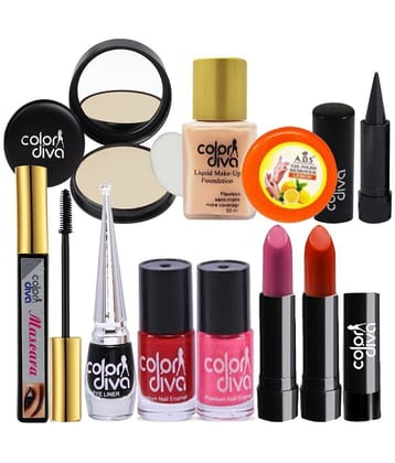 Color Diva - Makeup Kit ( Pack of 10pcs )
