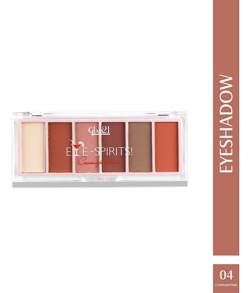 Glam21 Eye Spirits Eye Shadow Palette CreaseProof Mix of Matte and Shimmers 18 g Cosmopolitan-04
