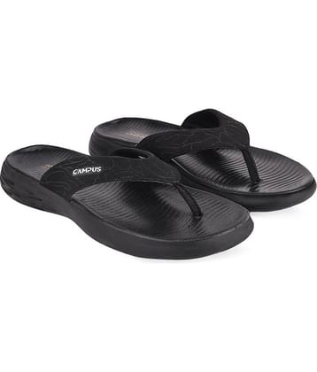 Campus Black Men's Daily Slipper  (Pair of 1)