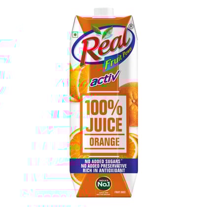 REAL ACTIV 100% ORANGE 1LITRE