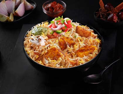 Tandoori Aloo Dum Biryani Bowl