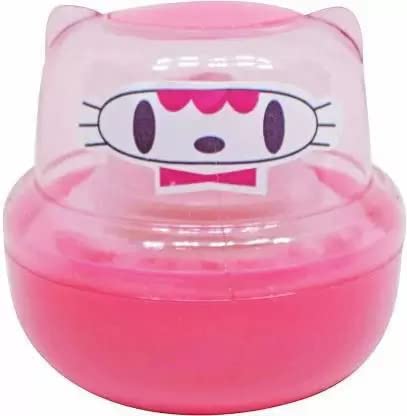 Elecsera Baby Powder Puff Case, Baby Skin Care Products for Summer (Pink)
