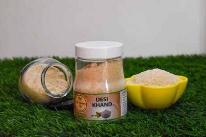 The Gudwala Jaggery | Pure & Natural, No Chemicals | Organic Immunity Booster Sweetener (Pack Of 1, Desi Khand)