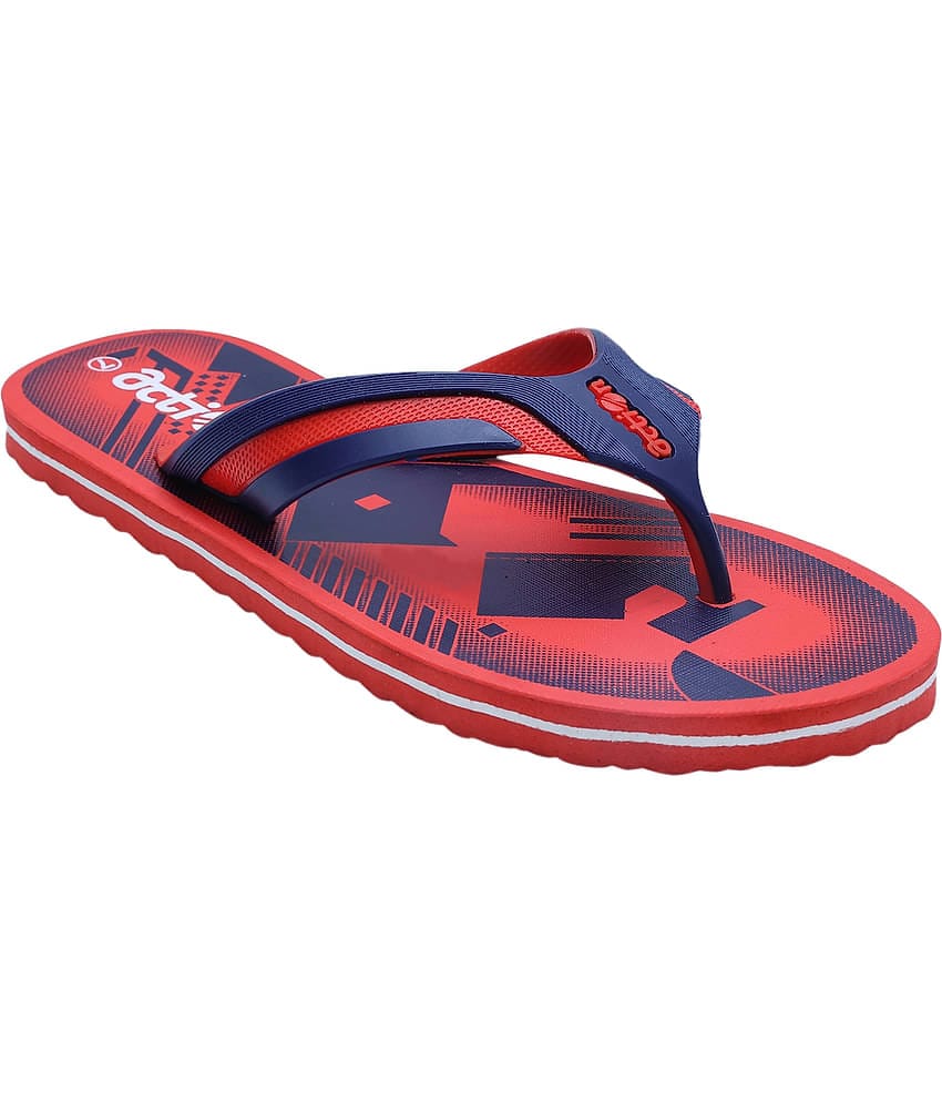 Action Red Men's Daily Slipper