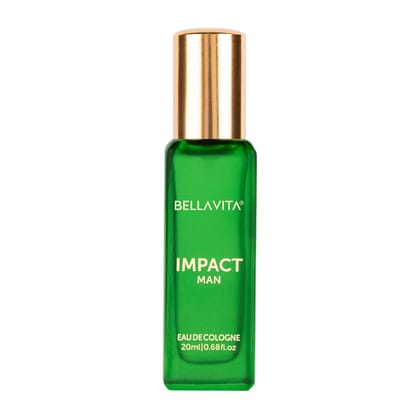 Bella Vita Luxury Impact Men Eau De Cologne Liquid Perfume With Mendarin Orange, Patchouli, Cedar | Woody, Citrusy Long Lasting Edc Fragrance Fresh Scent 20 Ml Bella Vita Luxury Impact Men Eau De Cologne Liquid Perfume With Mendarin Orange, Patchouli, Ce