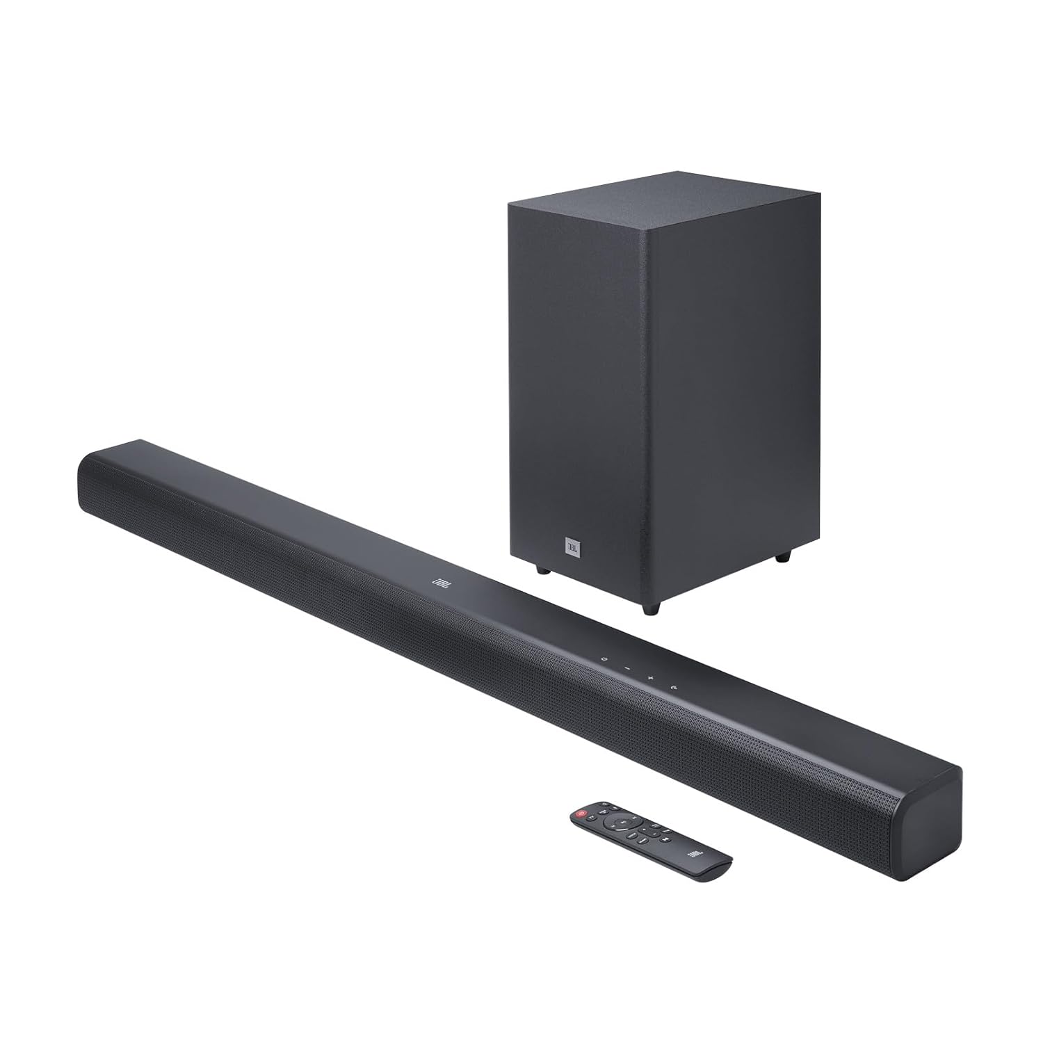 JBL Cinema SB590 Deep Bass Dolby Atmos Soundbar with Wireless Subwoofer for Extra Deep Bass (440W)- Black