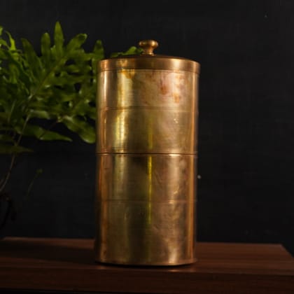 Antique Brass Coffee Filter-Big