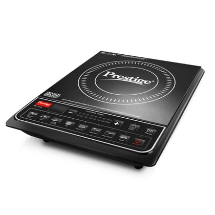 Prestige PIC 16.0 Plus 2000 Watts Induction Cooktop | 4KV Surge Protection | 8 Preset Indian Menu Option with Timer | Soft Touch Button | Easy to clean | Portable | Black |