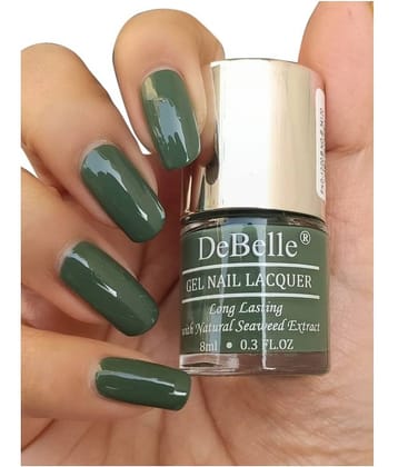 DeBelle Green Olivia Glossy Nail Polish 8 ( Pack of 1 )