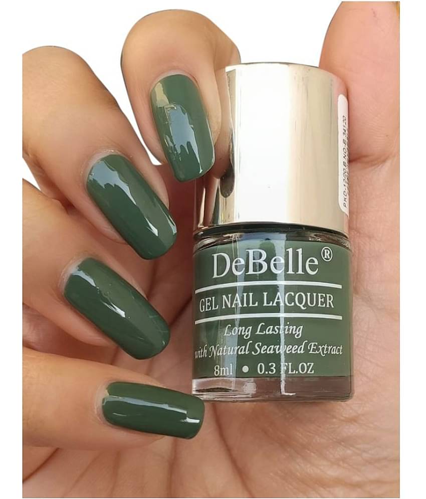 DeBelle Green Olivia Glossy Nail Polish 8 ( Pack of 1 )