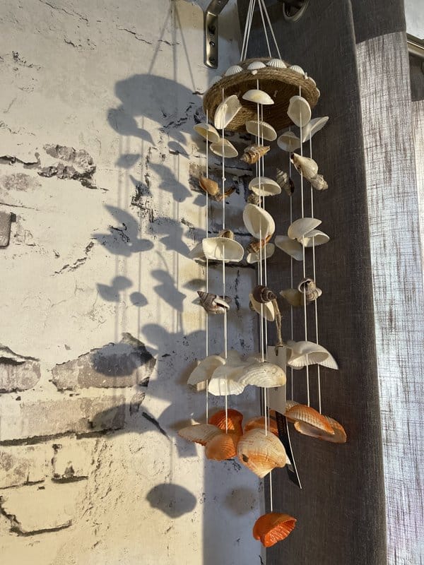 KRI India The Seashells Aesthetic Enhancer | 20x5 inches | Wash & Care | 100% Cotton | Handcrafted in India. 100% organic & natural.