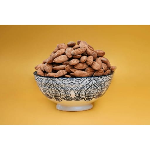 Ajfan Almond Salted Fried, 500 gm