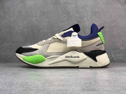 PumaRS-X x Sankuanz  - Cloud Cream/Royal Blue-Euro 41