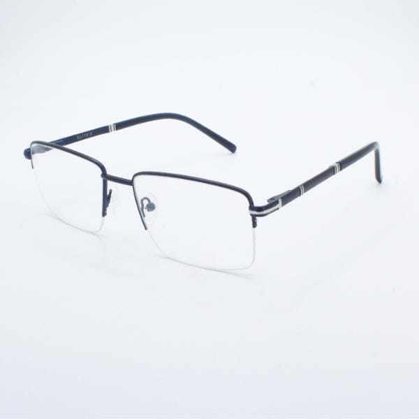 Lensoz Elite X Luxe Half Rim Rectangle - Medium - Master Blue