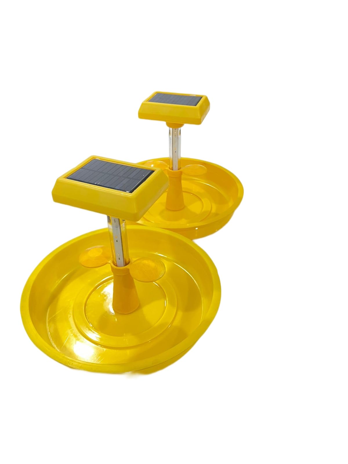 Solar Light Insect pheromone Trap, Solar Light Trap Rechargeable Solar Powered Insect Killer Pack of 2