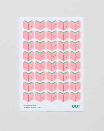 Mossery Stickers- Books
