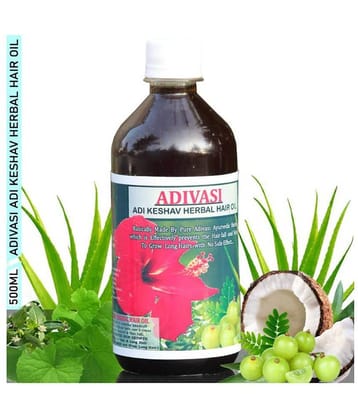 Adivasi Adi Keshav Herbal Hair Oil Hair Regrowth 500 mL