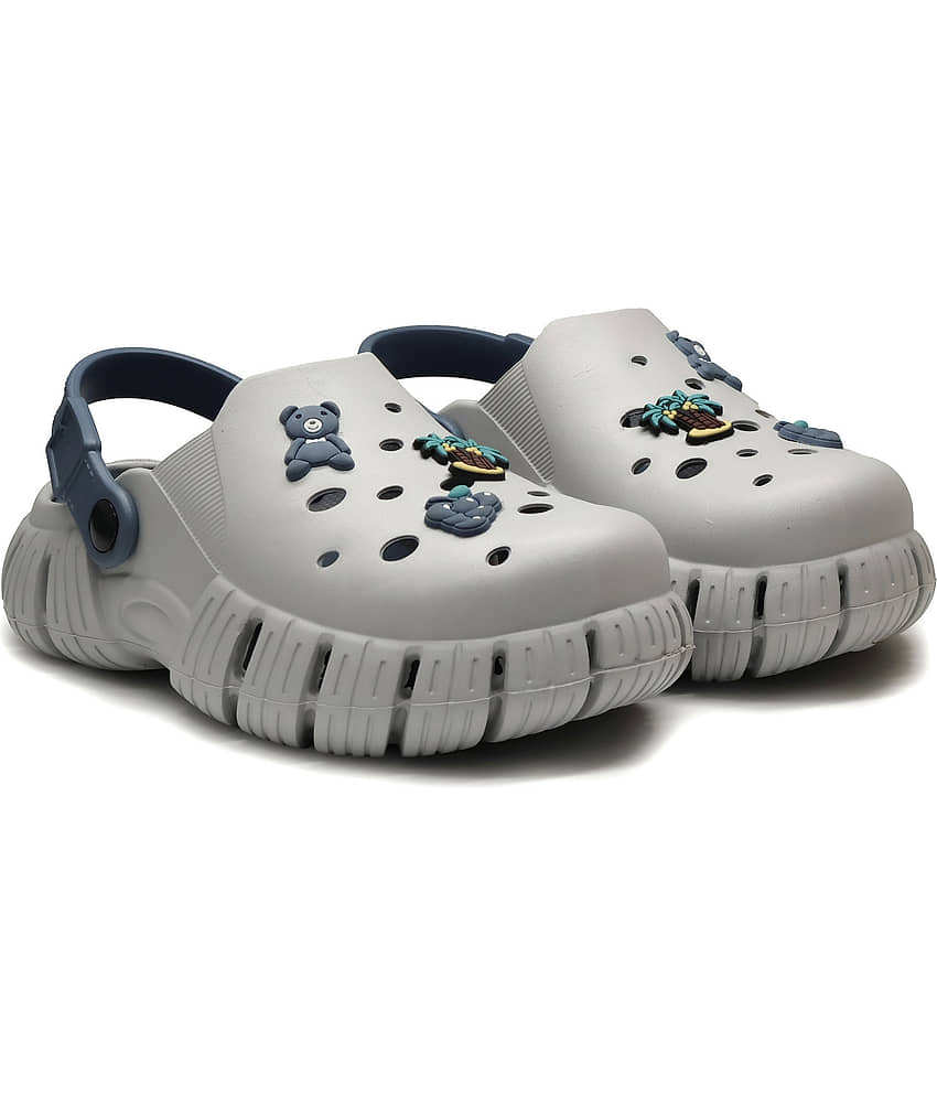ASIAN Silver Women's Clogs