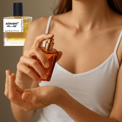 Aimani Alf Zohra Perfume 50ml | Eau De Parfum For Women | Long Lasting Floral & Oriental Fragrance