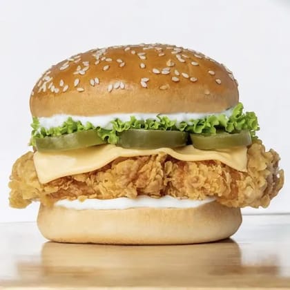 Chilli Cheese Chicken Fillet Burger