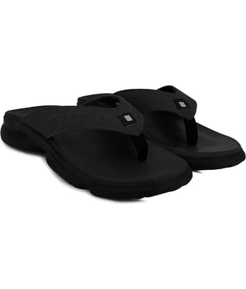 Campus Black Men's Daily Slipper  (Pair of 1)