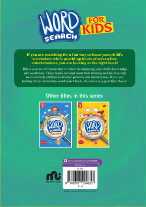 Word Search for Kids Book 3 Word Search for Kids Book 3