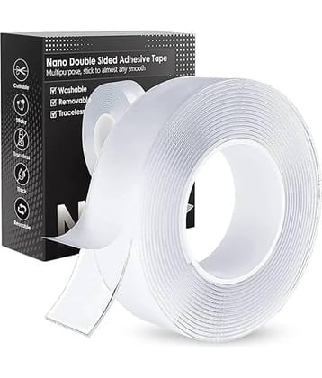 Eclet Transparent Double Sided Nano Tape ( Pack of 1 )