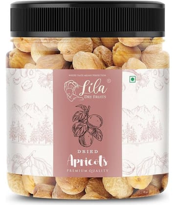LILA DRY FRUITS Natural Dried Apricots 500g Soft & Sweet Khubani Fruit