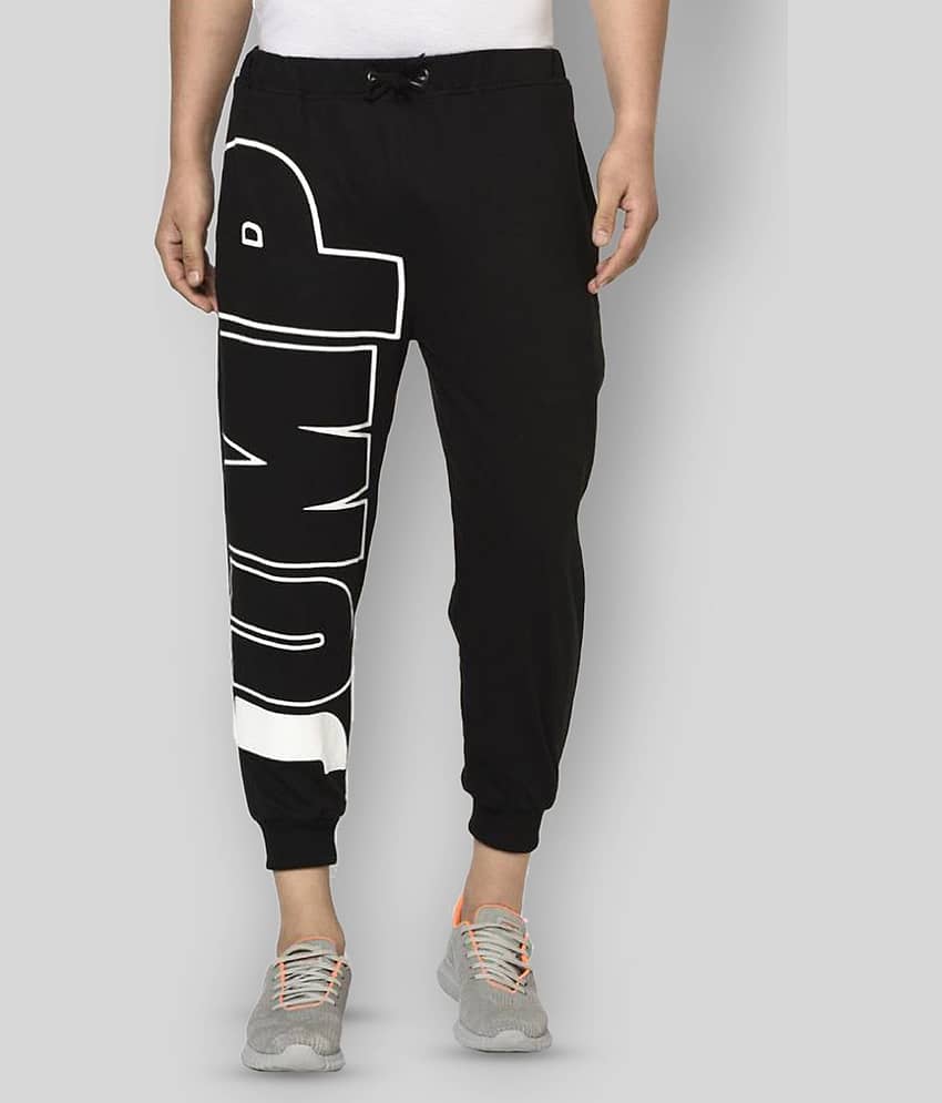 Rigo - Black Cotton Men's Trackpants ( Pack of 1 )