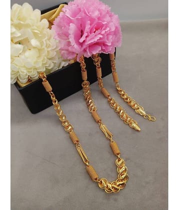KRIMO Gold Plated Chain ( Set of 1 )