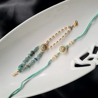 Bhai bhabhi Rakhi set