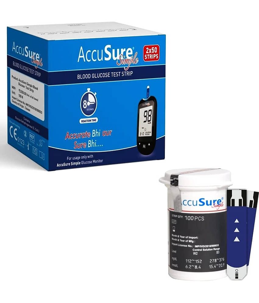 ACCUSURE (2X50) 100 Test Strips