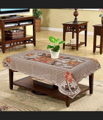 CASA FURNISHING Polyester Single Centre Table Cover ( 152 cm x 101 cm )