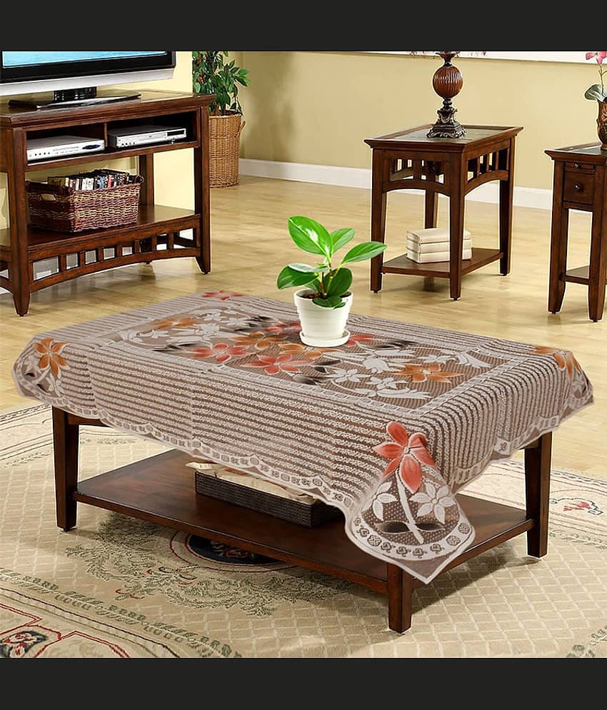 CASA FURNISHING Polyester Single Centre Table Cover ( 152 cm x 101 cm )