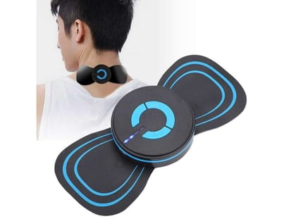 Mini Butterfly Massager with 8 Modes and 19 Strength Levels,Rechargeable Electric Massager for Shoulder,Arms,Legs,Back Pain for Men and Women