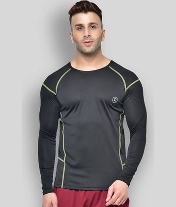 Chkokko - Polyester Regular Fit Dark Green Men's Sports T-Shirt ( Pack of 1 )