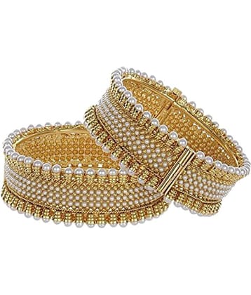 YOUBELLA Gold Bangle Set ( Pack of 1 )